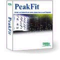 PeakFit helps to separate overlapping peaks by statistically fitting numerous peak functions to one data set, which can help to find even the most obscure patterns in your data.